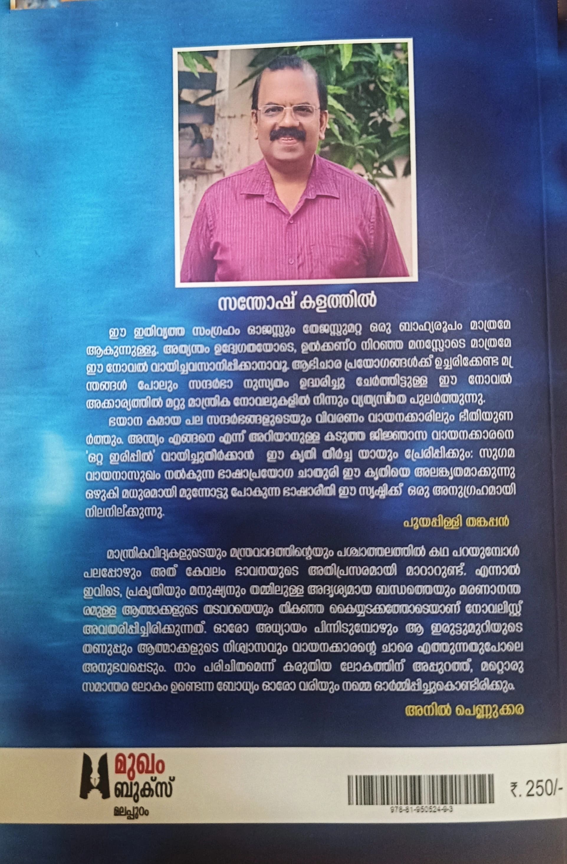 മാന്ത്രികച്ചുഴി Back Cover
